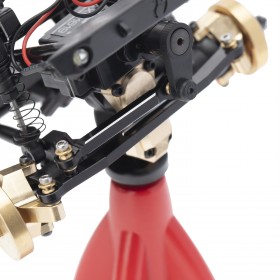 RCTITAN Zestaw kierowniczy z aluminium - Axial SCX24