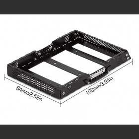 RCTITAN Aluminiumowy bagażnik dachowy do samochodu Axial SCX24