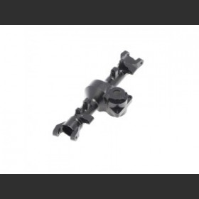 RCTITAN DTSCX24-19 Axial SCX24 Aluminiumowa obudowa przedniej osi z stopu aluminium w kolorze czarnym z pokrywą 1 sztuka.