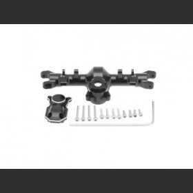 RCTITAN DTSCX24-19 Axial SCX24 Aluminiumowa obudowa przedniej osi z stopu aluminium w kolorze czarnym z pokrywą 1 sztuka.