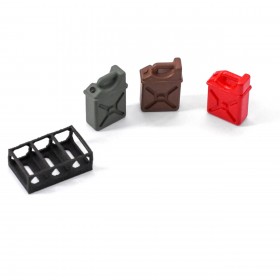 RCTITAN DTSCX24-91 Plastikowe mini Karnistry z uchwytem do SCX24 Car 22.8x14x7.5mm 3pcs/set