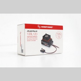 HOBBYWING HW30125000 QUICRUN 10BL120 ESC (1/10th scale 120A sensored Brushless ESC)