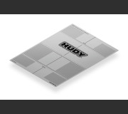 HUDY 108760 PLASTIC SET-UP BOARD DECAL 399x545mm - 1/8 OFF-ROAD & GT