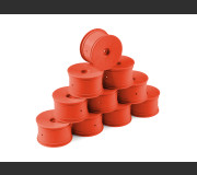 HUDY 803241-O  1/10 OFF-ROAD WHEEL - 2WD/4WD – REAR – ORANGE (10)