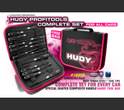 HUDY 190006 PT SET OF TOOLS + CARRYING BAG - FOR ALL CARS
