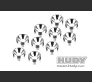 HUDY 296510 ALU COUNTERSUNK SHIM (10)