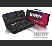 HUDY 108056 COMPLETE SET OF SET-UP TOOLS + CARRYING BAG - FOR 1/8 ON-ROAD CARS --- Replaced with #108051