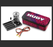 HUDY 104003  AIR VAC - VACUUM PUMP WITH TRAY - ON-ROAD 1/8, 1/10, 1/12