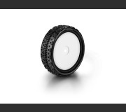 HUDY 852101 1/10 Off-Road Pre-Glued Tire 2WD Front Carpet - 101 (2)