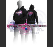 HUDY 285501XXL  SWEATER HOODED - BLACK (XXL)
