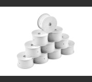 HUDY 803241  1/10 OFF-ROAD WHEEL - 2WD/4WD – REAR – WHITE (10)