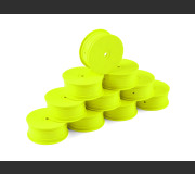 HUDY 803231-Y  1/10 OFF-ROAD WHEEL - 4WD – FRONT – YELLOW (10)