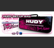 HUDY 199240-C Set-Up Bag for 1/8 Off-Road & Truggy Cars - Custom Name