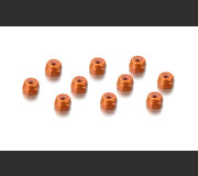 HUDY 296530-O ALU NUT M3 - ORANGE (10)