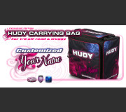 HUDY 199140-C  1/8 OFF-ROAD & TRUGGY CARRYING BAG + TOOL BAG - EXCLUSIVE EDITION - CUSTOM NAME