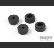 HUDY 203111 BLACK RUBBER FEET (4)