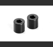 HUDY 109325 ALU 1/10 FORMULA SET-UP WHEEL AXLE ADAPTER (2)