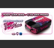 HUDY 199183-C  Car Bag - 1/10 Off-road - Custom Name