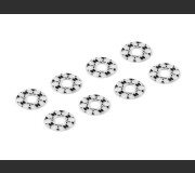 HUDY 209240 BODY POST HOLE PROTECTOR VINYL STICKER 7x16x0.5MM (8)