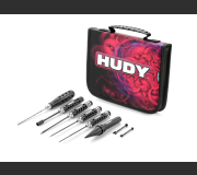 HUDY 190001 SET OF TOOLS + CARRYING BAG - FOR ELECTRIC TOURING CARS