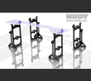 HUDY 108905 UNIVERSAL EXCLUSIVE SET-UP SYSTEM FOR 1/10 OFF-ROAD CARS 4WD --- Replaced with #108901