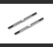 HUDY 992355 Titanium Adjustable Turnbuckle 55mm M3 L/R (2)