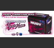 HUDY 199120-C  1/10 & 1/8 Carrying Bag + Tool Bag - Exclusive Edition - Custom Name