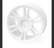 HUDY 803000  24MM WHEELS STARBURST - WHITE - EXTRA HARD (4)