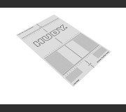 HUDY 108211 PLASTIC SET-UP BOARD DECAL FOR 1/10 --- Replaced with #108360