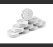 HUDY 803221  1/10 OFF-ROAD WHEEL - 2WD – FRONT – NARROW – WHITE (10)