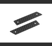 HUDY 209260  1/10 TOURING BODYSHELL ANTI-TUCK CARBON STIFFENER - REAR (2)