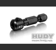 HUDY 111030 PIN ADAPTER 3.0MM FOR EL. SCREWDRIVER