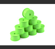 HUDY 803241-G  1/10 OFF-ROAD WHEEL - 2WD/4WD – REAR – GREEN (10)