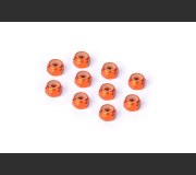 HUDY 296540-O ALU NUT M4 - ORANGE (10)