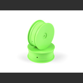 HUDY 803210-G  1/10 OFF-ROAD WHEEL - 2WD – FRONT – GREEN (2)