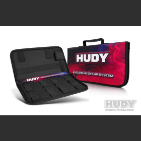 HUDY 199220  SET-UP BAG FOR 1/10 TC CARS - EXCLUSIVE EDITION