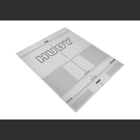 HUDY 108212 PLASTIC SET-UP BOARD DECAL FOR 1/8 OFF-ROAD & TRUGGY --- Replaced with #108313