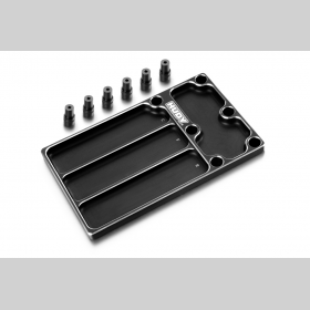 HUDY 109841  ALU TRAY FOR 1/8 OFF-ROAD DIFF ASSEMBLY