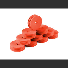 HUDY 803221-O  1/10 OFF-ROAD WHEEL - 2WD – FRONT – NARROW – ORANGE (10)