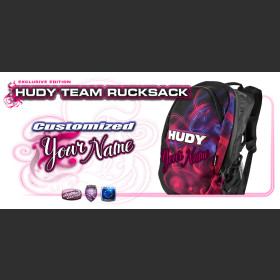 HUDY 199190-C  Team Rucksack - Custom Name