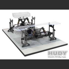 HUDY 108905 UNIVERSAL EXCLUSIVE SET-UP SYSTEM FOR 1/10 OFF-ROAD CARS 4WD --- Replaced with #108901