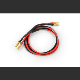 HUDY 104090 CABLE 600MM WITH 4MM BANANA PLUGS