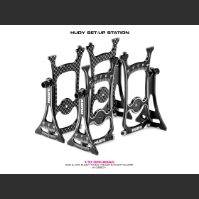 HUDY 108901  SET-UP STATION FOR 1/10 OFF-ROAD CARS