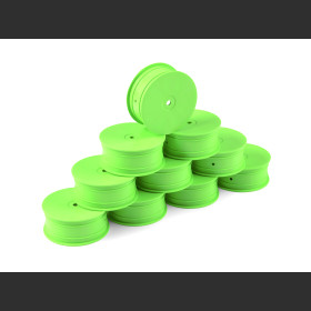 HUDY 803231-G  1/10 OFF-ROAD WHEEL - 4WD – FRONT – GREEN (10)