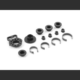 HUDY 293351 ALU ADJUSTABLE SERVO SAVER 1/12 - SET