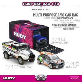 HUDY 199187  CAR BAG - 1/10 CRAWLER