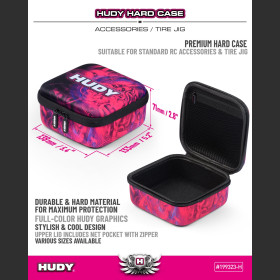 HUDY 199323-H HARD CASE - 138x133x71MM - ACCESSORIES