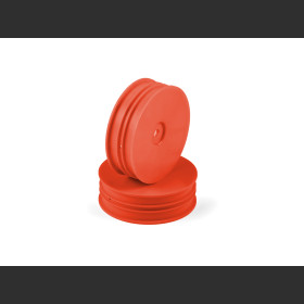 HUDY 803220-O  1/10 OFF-ROAD WHEEL - 2WD – FRONT – NARROW – ORANGE (2)