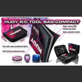 HUDY 199011  RC TOOLS BAG - COMPACT - EXCLUSIVE EDITION