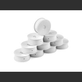 HUDY 803211  1/10 OFF-ROAD WHEEL - 2WD – FRONT – WHITE (10)